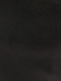 Soft Leather Crescent Bag