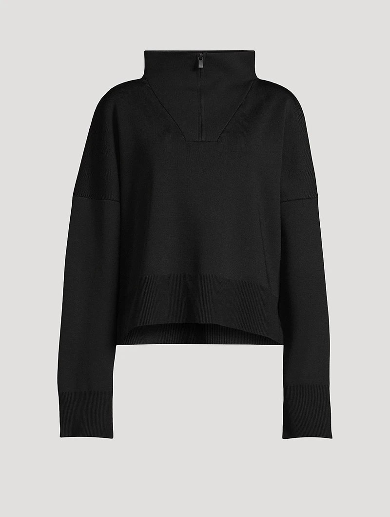 Milano Knit Zip Sweater