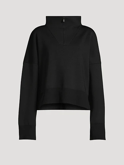 Milano Knit Zip Sweater