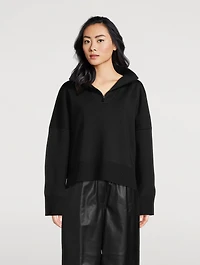 Milano Knit Zip Sweater
