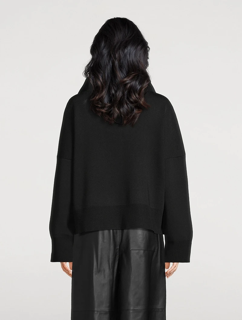 Milano Knit Zip Sweater