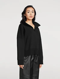 Milano Knit Zip Sweater