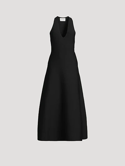 Sculpted Knit A-Line Dress