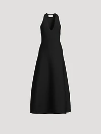 Sculpted Knit A-Line Dress