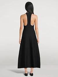 Sculpted Knit A-Line Dress