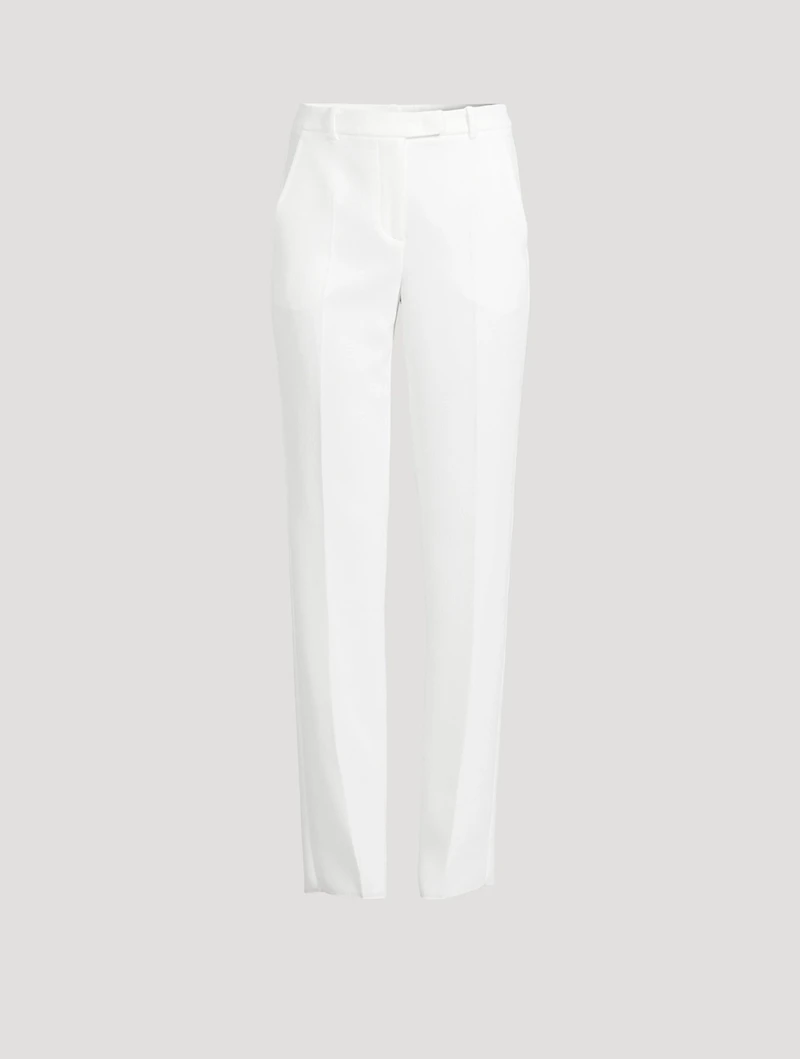 Straight-Leg Trousers