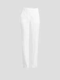 Straight-Leg Trousers