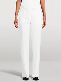 Straight-Leg Trousers