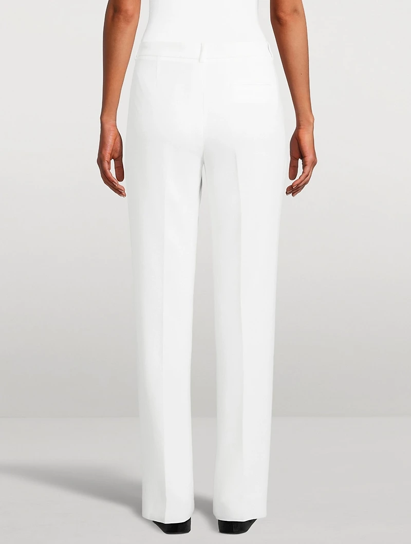 Straight-Leg Trousers