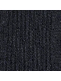 Ribbed Wool Turtleneck