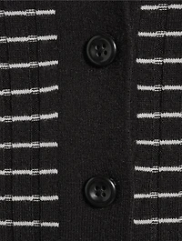 Rib-Knit Cardigan