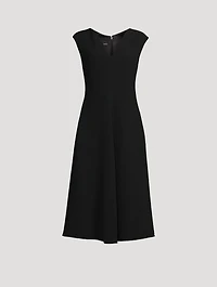 Crêpe Midi Dress