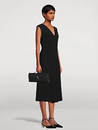 Crêpe Midi Dress