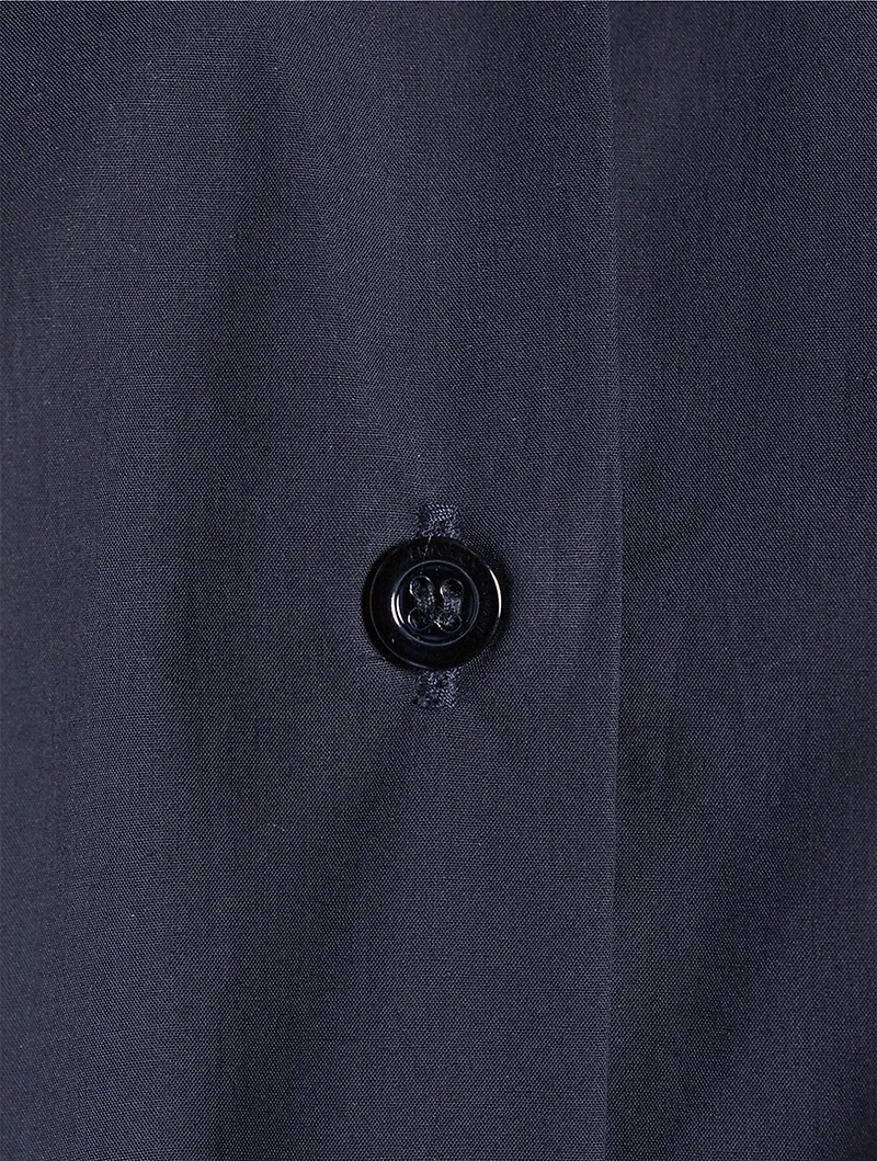 Asymmetric Drawstring Shirt
