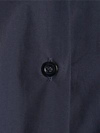 Asymmetric Drawstring Shirt
