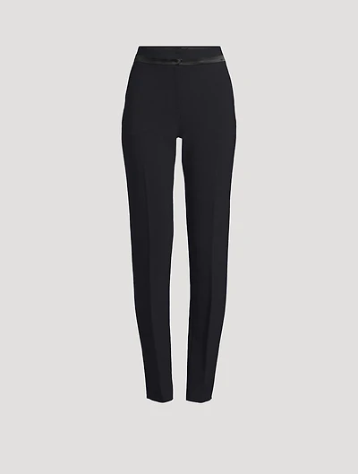 Straight-Leg Trousers
