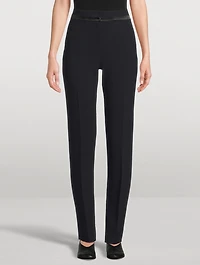 Straight-Leg Trousers