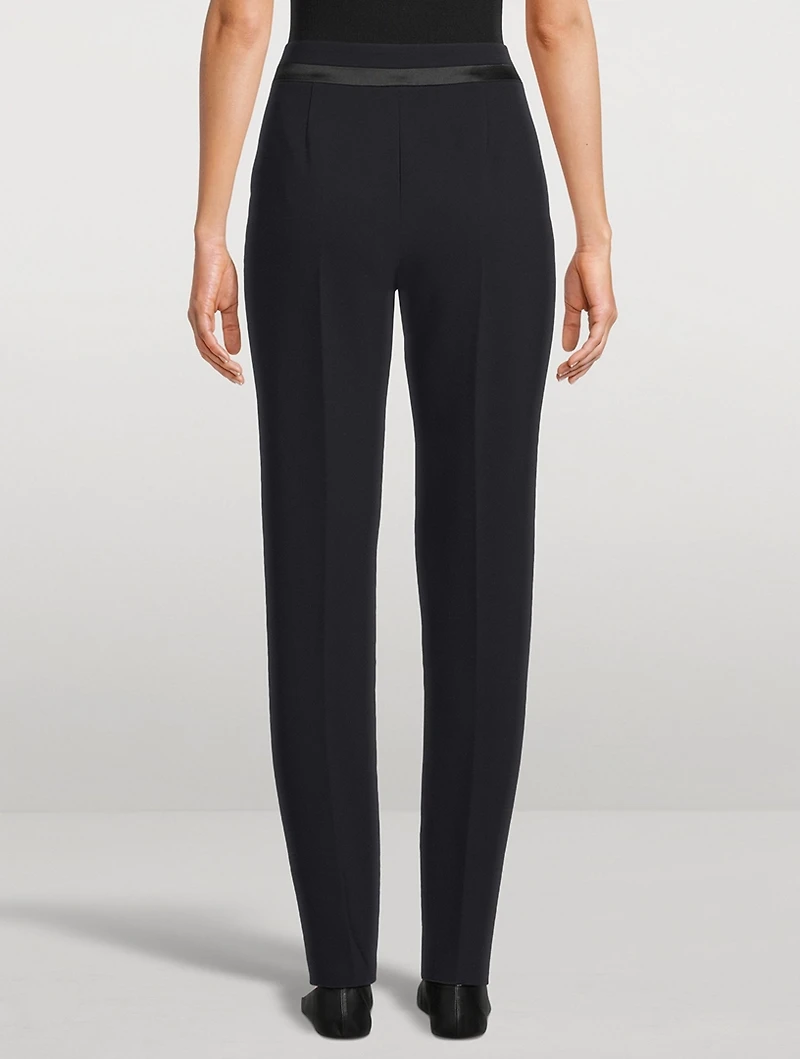 Straight-Leg Trousers