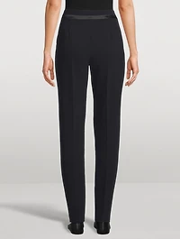 Straight-Leg Trousers