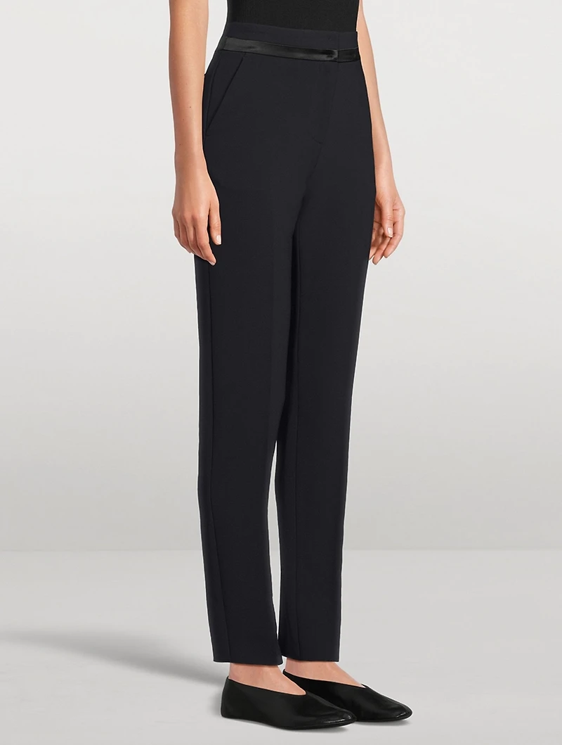 Straight-Leg Trousers