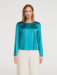 Stretch Silk Blouse