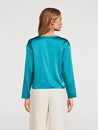 Stretch Silk Blouse