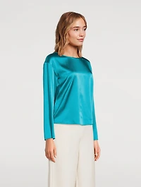Stretch Silk Blouse