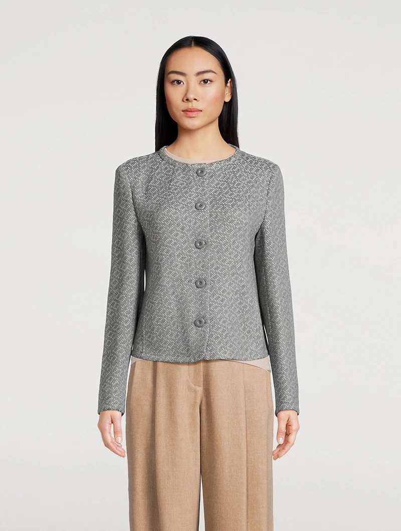 Icon Jacquard Jacket