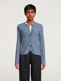 Rib-Knit Cardigan