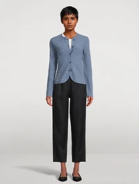 Rib-Knit Cardigan