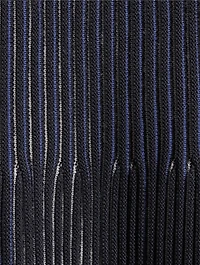Pleated Knit Midi Dress