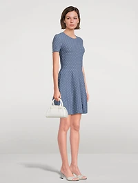 Rib-Knit Mini Dress