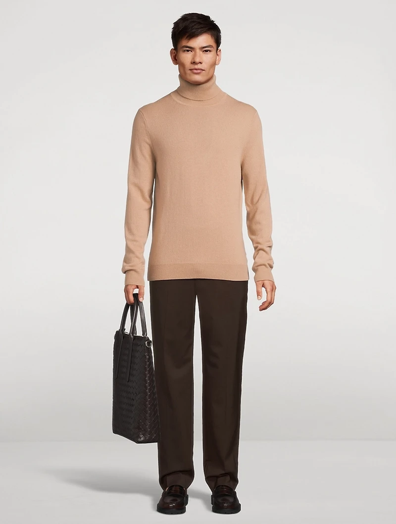 Fair Trade Cashmere Turtleneck Sweater