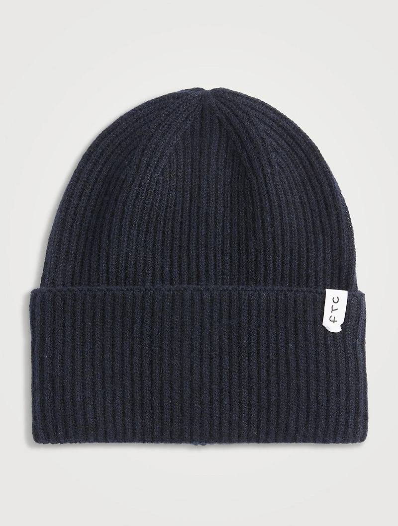 Fair Trade Cashmere Ribbed Toque