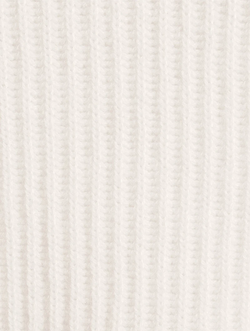 Fair Trade Cashmere Ribbed Turtleneck Sweater