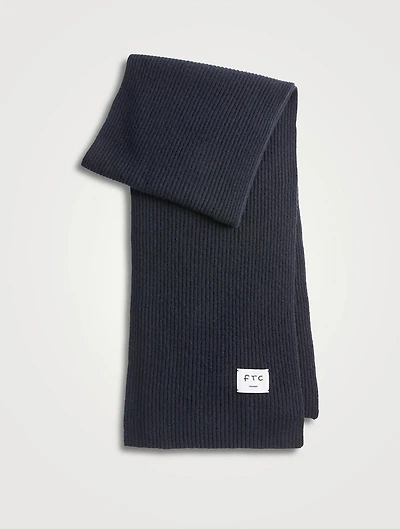 Fair Trade Cashmere Ribbed Scarf
