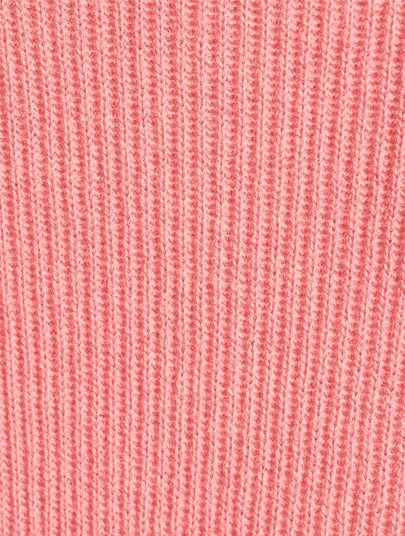 Fair Trade Cashmere Ribbed Sweater Dress