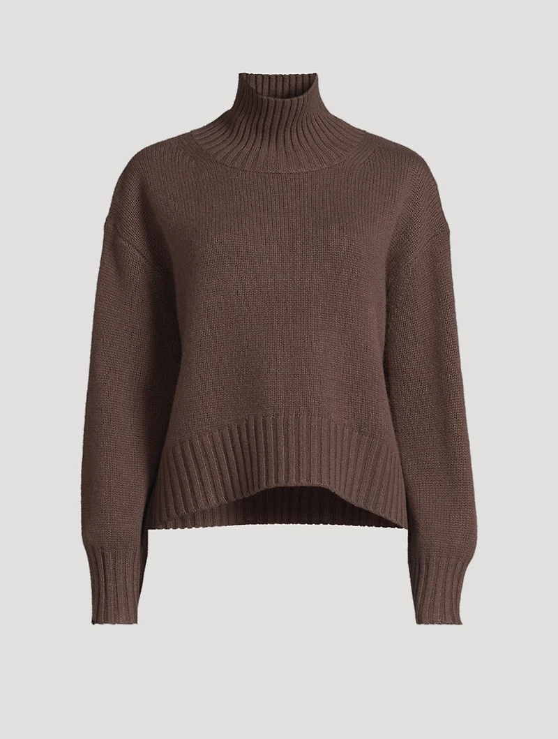 Fair Trade Cashmere Chunky Turtleneck Sweater