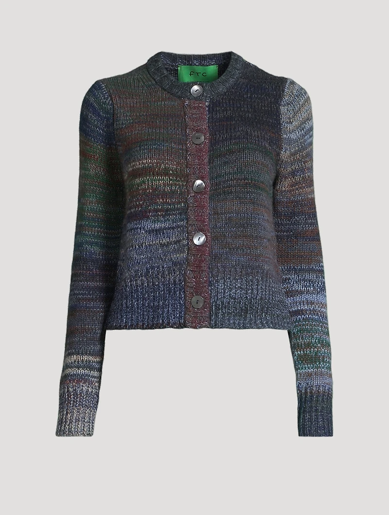 Fair Trade Cashmere UpKnit Multicolour Cardigan