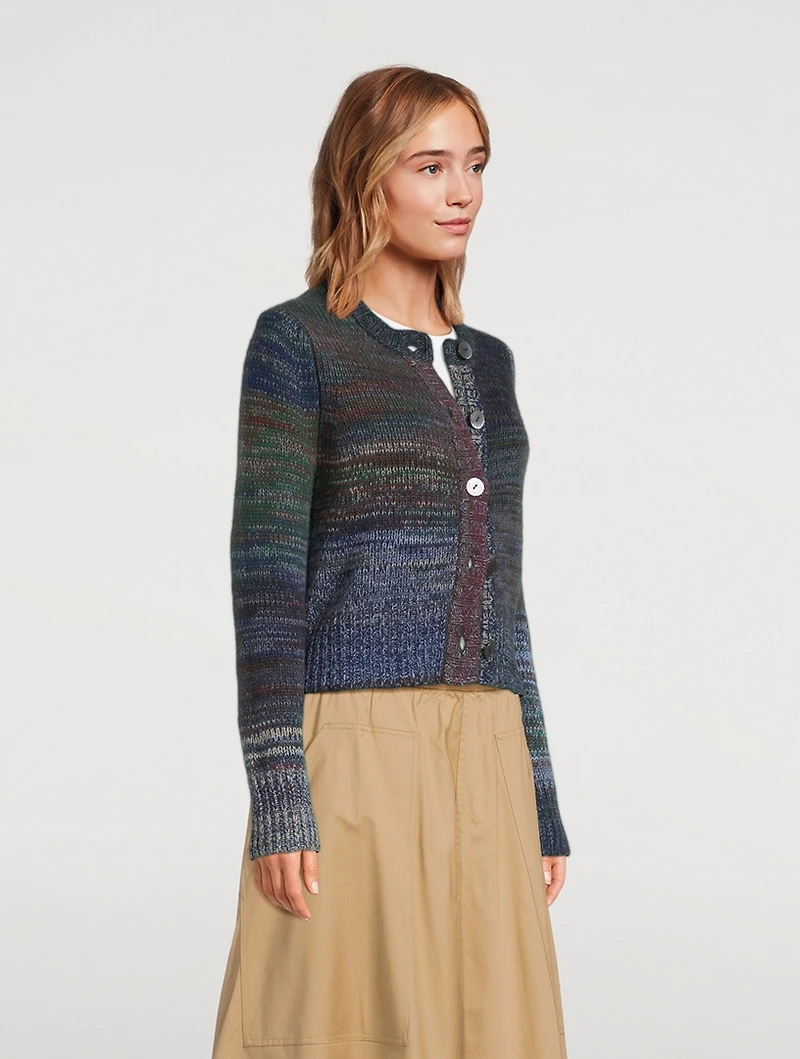 Fair Trade Cashmere UpKnit Multicolour Cardigan