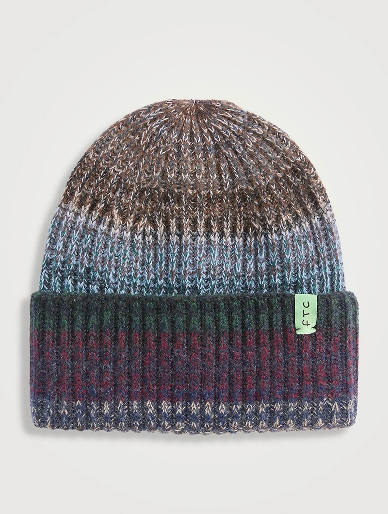 Fair Trade Cashmere UpKnit Multicolour Beanie