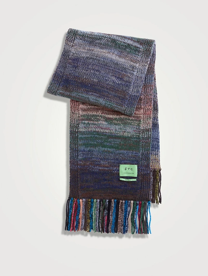 Fair Trade Cashmere UpKnit Multicolour Scarf