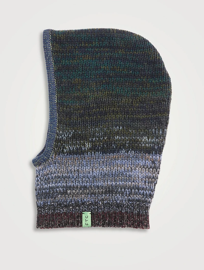Fair Trade Cashmere UpKnit Multicolour Balaclava