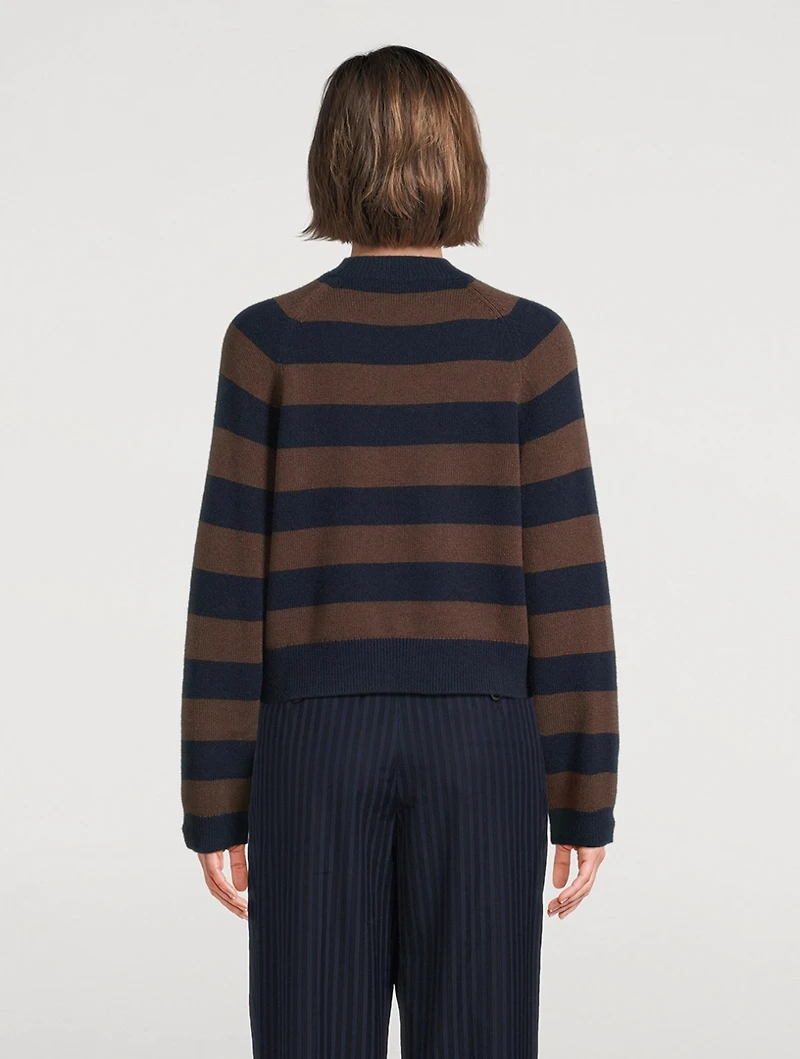 Fair Trade Cashmere Striped Sweater