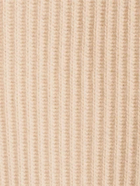 Fair Trade Cashmere Ribbed Roundneck Sweater