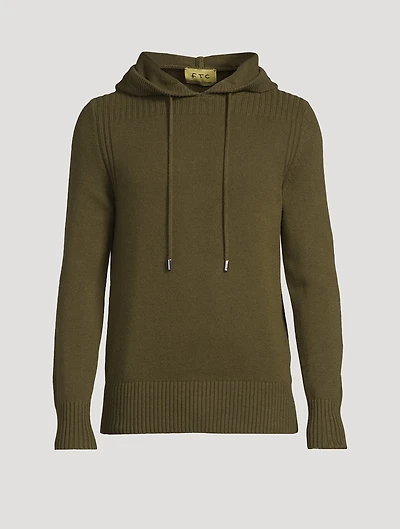 Fair Trade Cashmere Pullover Hoodie