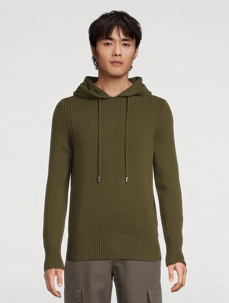 Fair Trade Cashmere Pullover Hoodie