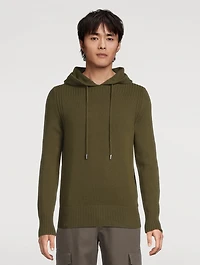Fair Trade Cashmere Pullover Hoodie