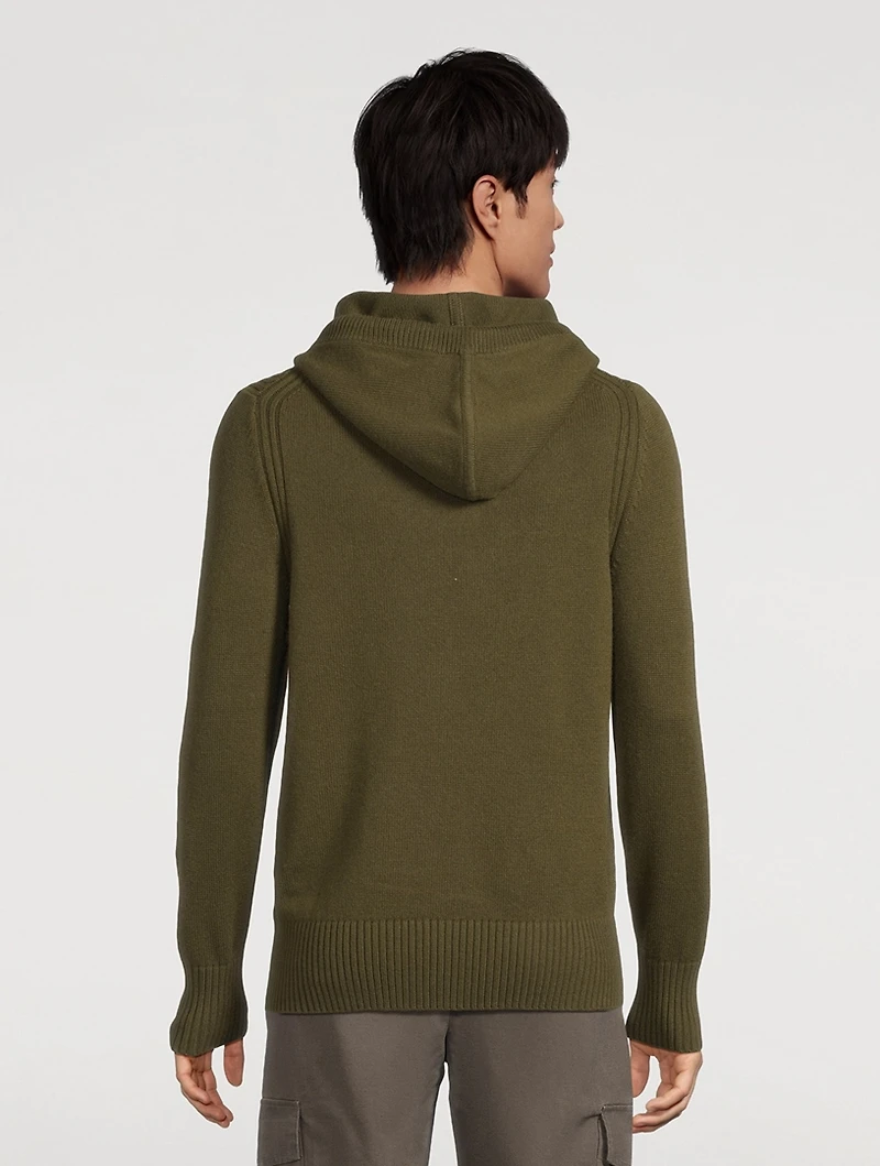 Fair Trade Cashmere Pullover Hoodie