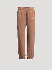 Carob Cuffed Sport Sweatpants